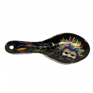 feather mask spoonrest